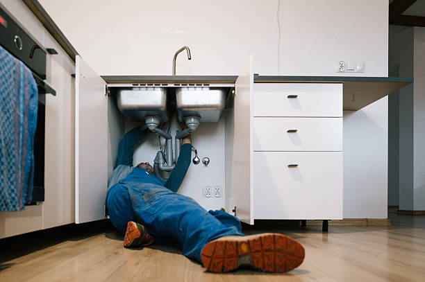 Professional Drain Cleaning technician working in Arcadia, PA